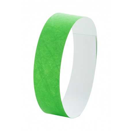 Braccialetti in tyvek (10 pz) Verde
