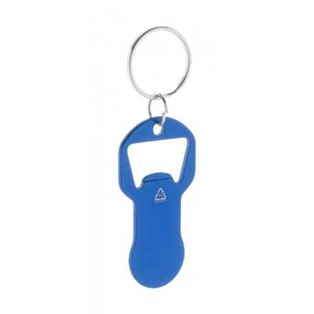 Portachiavi con apribottiglie Blu