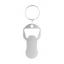 Portachiavi con apribottiglie Argento