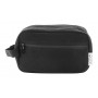 Trousse in canvas riciclato Nero