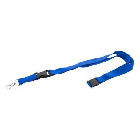 Lanyard in RPET Blu