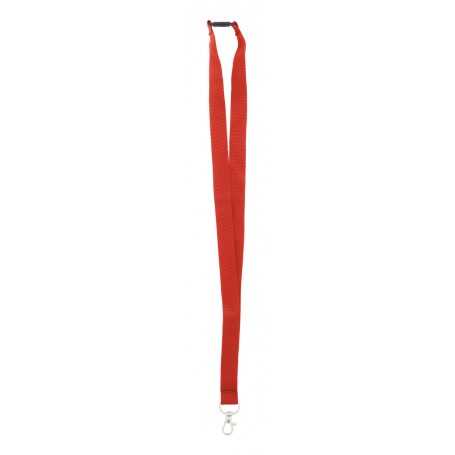 Lanyard in RPET Rosso