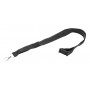 Lanyard in RPET Nero