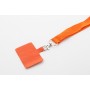 Lanyard in RPET portacellulare Arancione