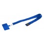 Lanyard in RPET portacellulare Blu