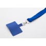 Lanyard in RPET portacellulare Blu