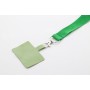 Lanyard in RPET portacellulare Verde