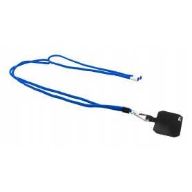 Lanyard in RPET portacellulare Blu