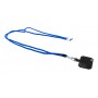 Lanyard in RPET portacellulare Blu