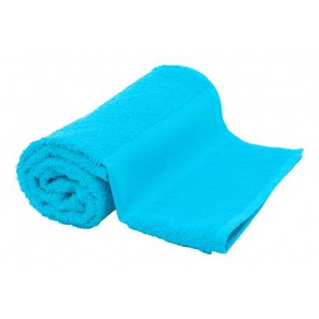 Asciugamano in spugna di cotone 50x100cm Azzurro