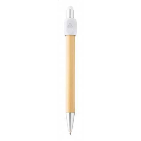 Penna a sfera con spinner Bianco