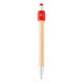 Penna a sfera con spinner Rosso