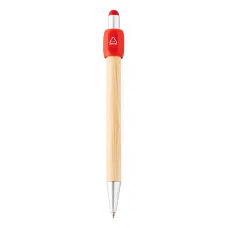 Penna a sfera con spinner Rosso