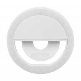 Luce anulare per selfie RABS Bianco