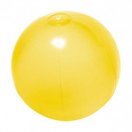 Pallone da spiaggia in RPVC (ø40 cm) Giallo
