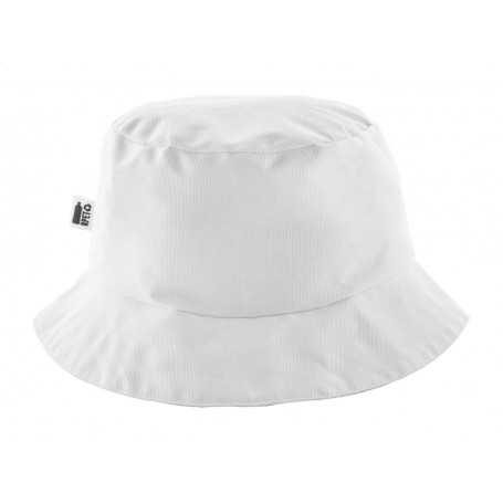 Cappello a secchiello personalizzato RPET Bianco