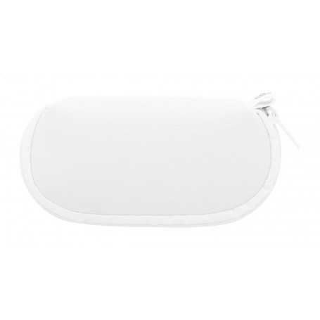 Custodia per occhiali da sole personalizzata in RPET Bianco