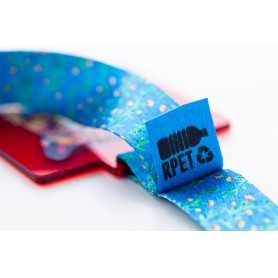 Medaglia personalizzata Rosso trasparente