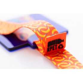 Medaglia personalizzata Blu trasparente