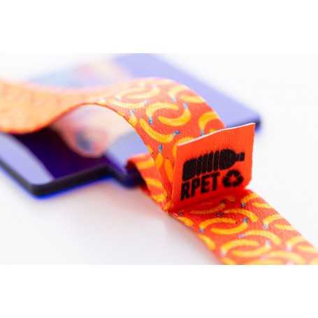 Medaglia personalizzata Blu trasparente