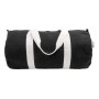 Borsa sportiva in tessuto riciclato Nero