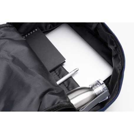 Zaino in canvas riciclato Blu