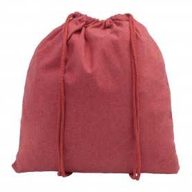 Saca in cotone riciclato Rosso