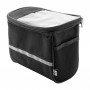 Borsa in RPET portacellulare da bicicletta Nero