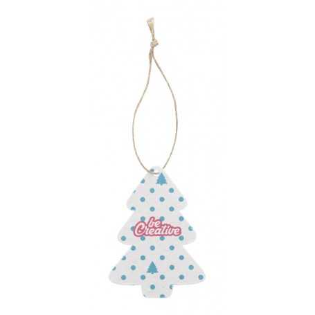 Ornamento per albero di Natale personalizzato in carta di semi, albero di Natale Naturale