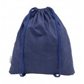 Saca in cotone riciclato Blu