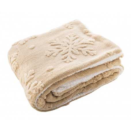 Coperta natalizia in RPET Naturale