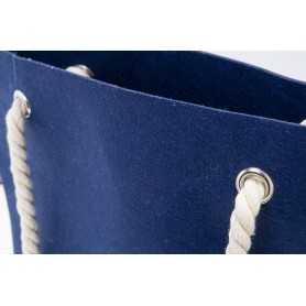 Borsa da spiaggia in RPET Blu scuro