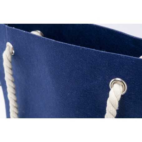 Borsa da spiaggia in RPET Blu scuro