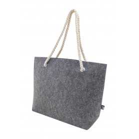 Borsa da spiaggia in RPET Grigio