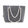 Borsa da spiaggia in RPET Grigio