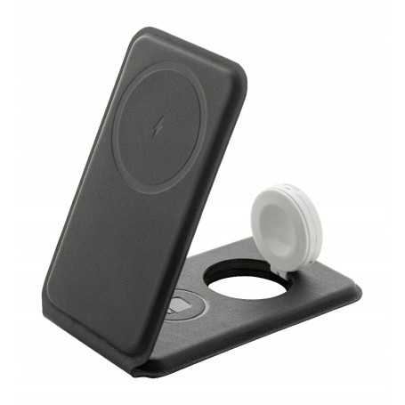 Caricatore wireless in RPU con supporto per cellulare Nero