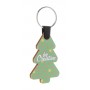Portachiavi natalizio personalizzato, albero di Natale Naturale