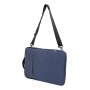 Borsa a tracolla in RPET Blu scuro