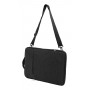 Borsa a tracolla in RPET Nero