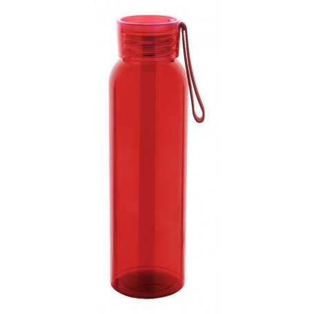 Borraccia in vetro riciclato Rosso