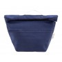 Borsa termica in canvas riciclato Blu