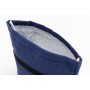 Borsa termica in canvas riciclato Blu