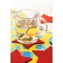 Set sottobicchieri natalizi Rosso