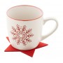 Set sottobicchieri natalizi Rosso