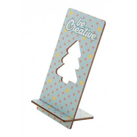 Portacellulare natalizio, albero di Natale Naturale