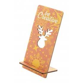 Portacellulare natalizio, renna Naturale