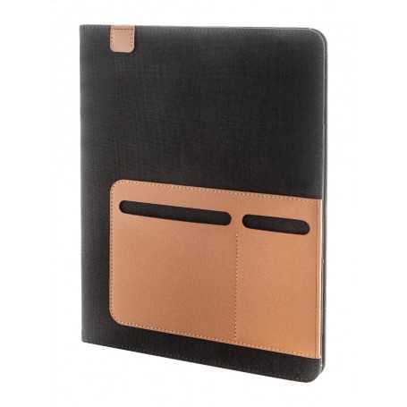 Cartella portadocumenti in tessuto riciclato Nero