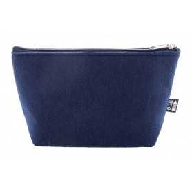 Trousse in RPET Blu scuro