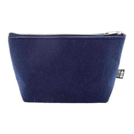 Trousse in RPET Blu scuro