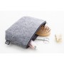 Trousse in RPET Grigio